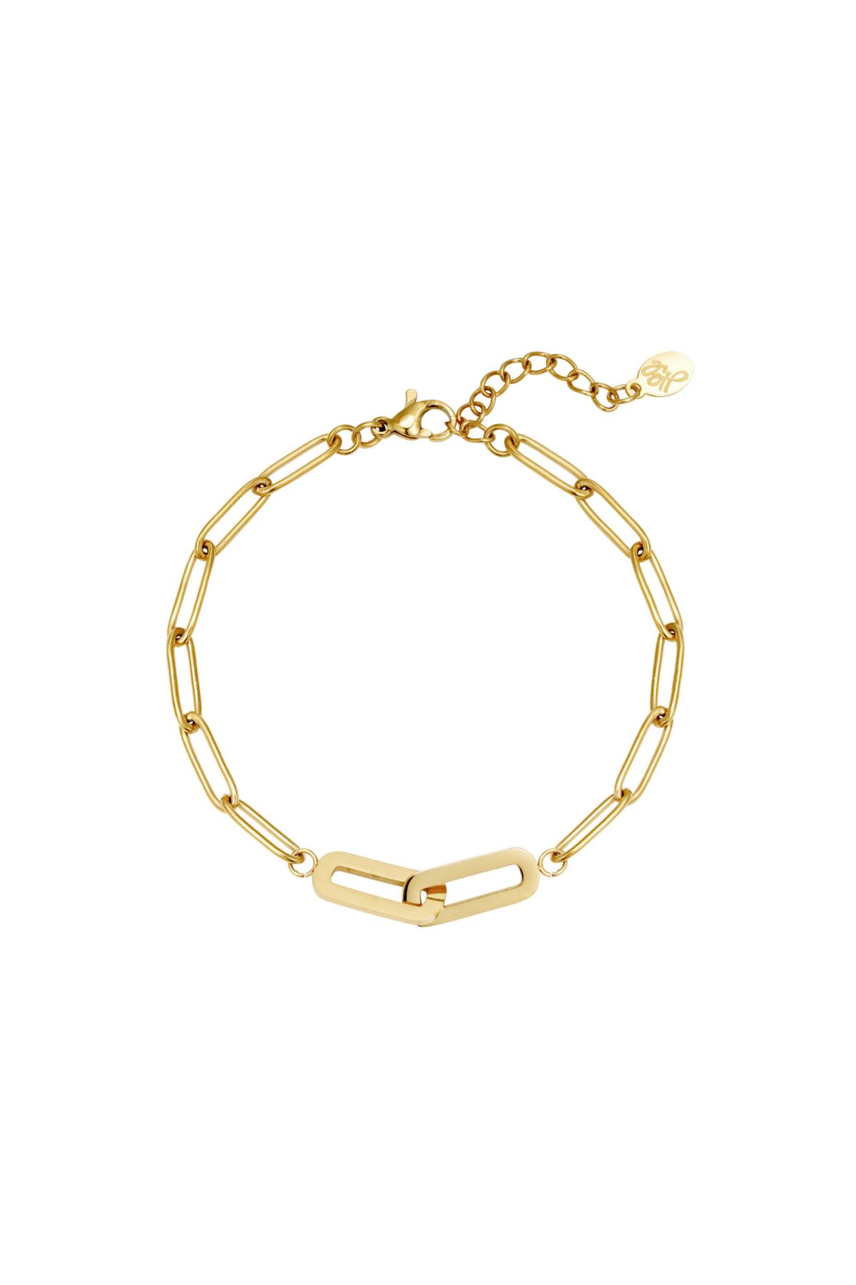 Bracelet Change Gold Stainless Steel h5 